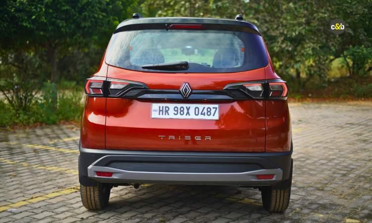 2025 Renault Triber Rear View
