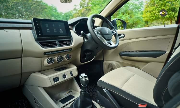 2025 Renault Triber Driver Seat