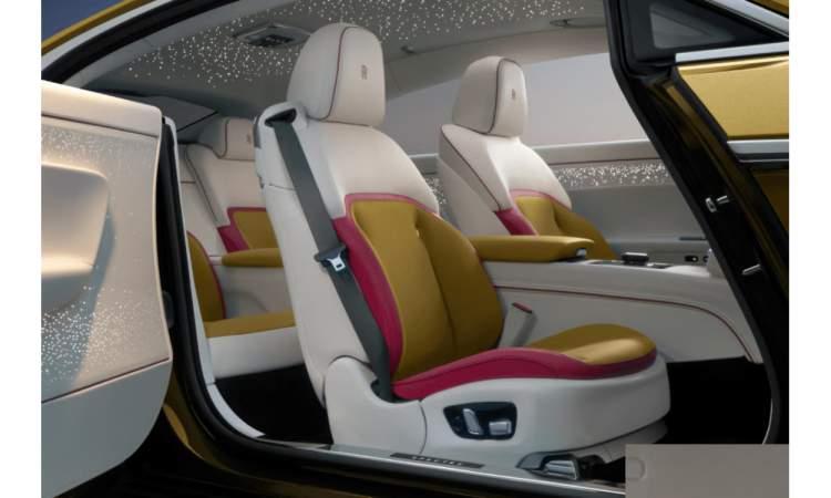 Rolls Royce Spectre Rear Seats