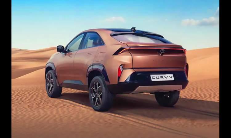 Tata Curvv Back View