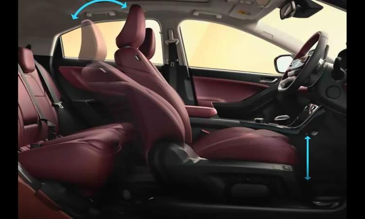 Tata Curvv Front seat