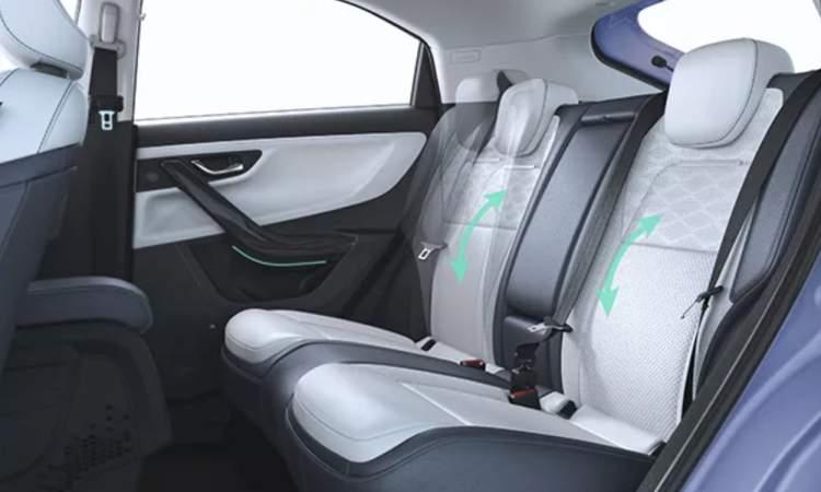 Tata curvv ev 2 Stage Rear Seat Recline