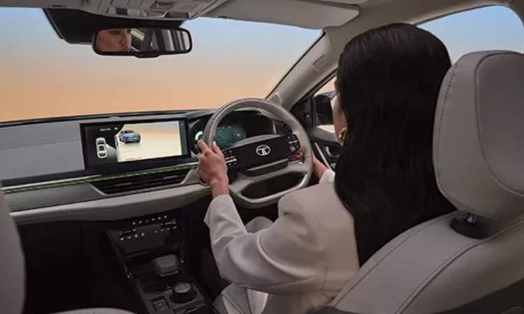 Tata Curvv Ev Blind Spot View Monitor 4