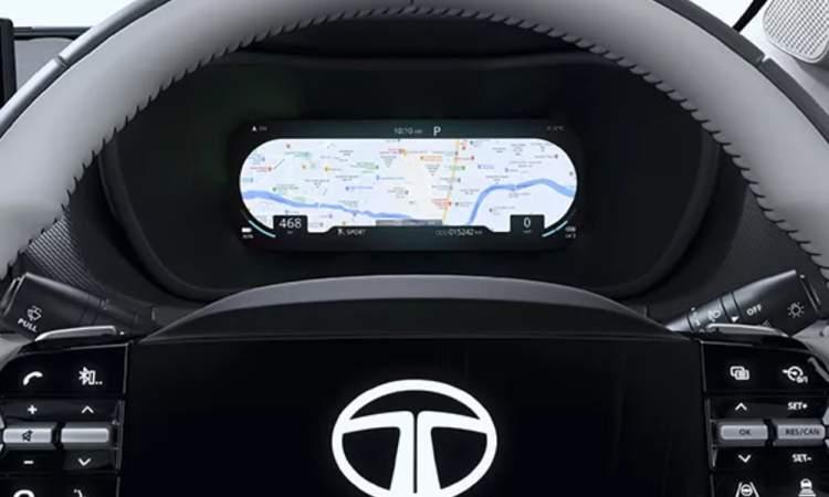 Tata Curvv Ev Multi Dial Full View Navigation