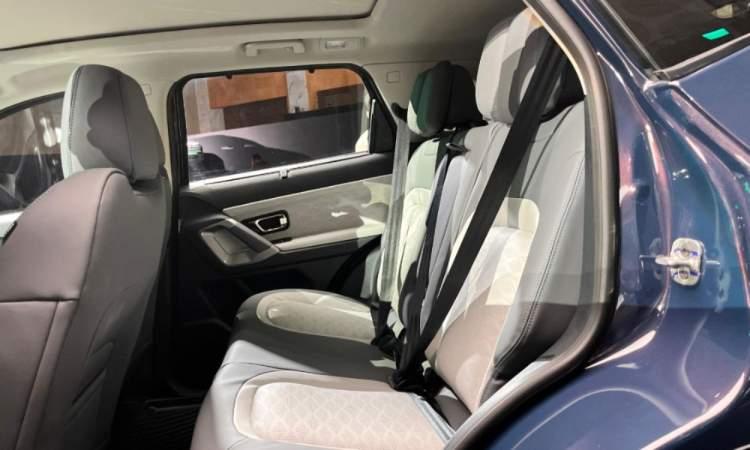 Tata Harrier Ev 3 Rear Seats