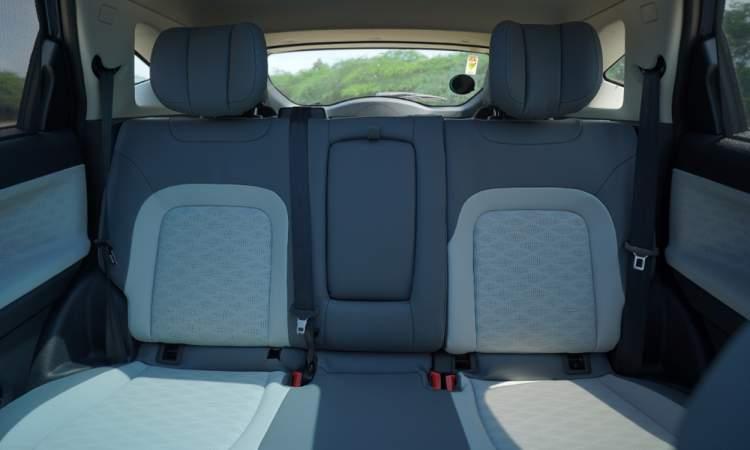 Tata Harrier Ev Rear Seats