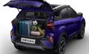 2023 tata nexon 350 L Boot Space