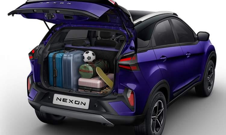 2023 tata nexon 350 L Boot Space