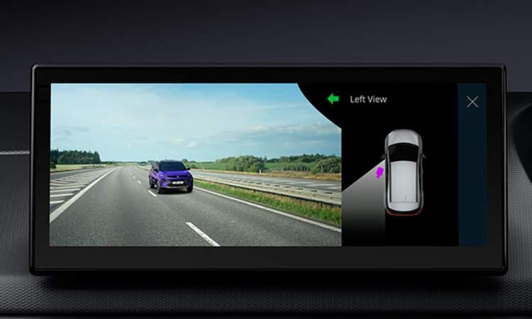 2023 tata nexon blind view monitor
