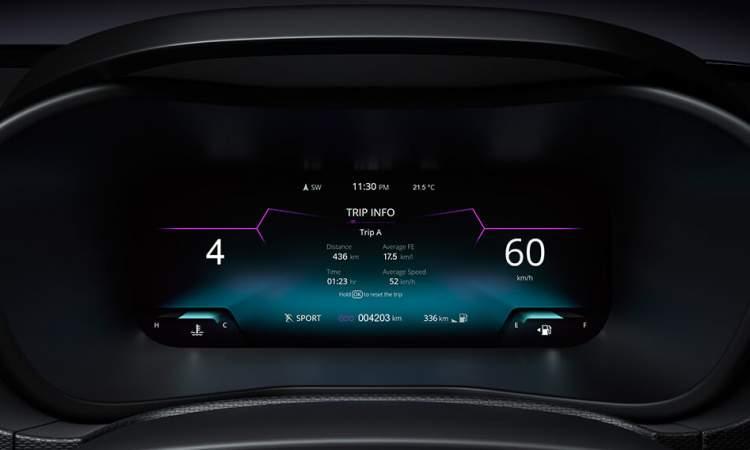 2023 tata nexon digital Instrument Cluster
