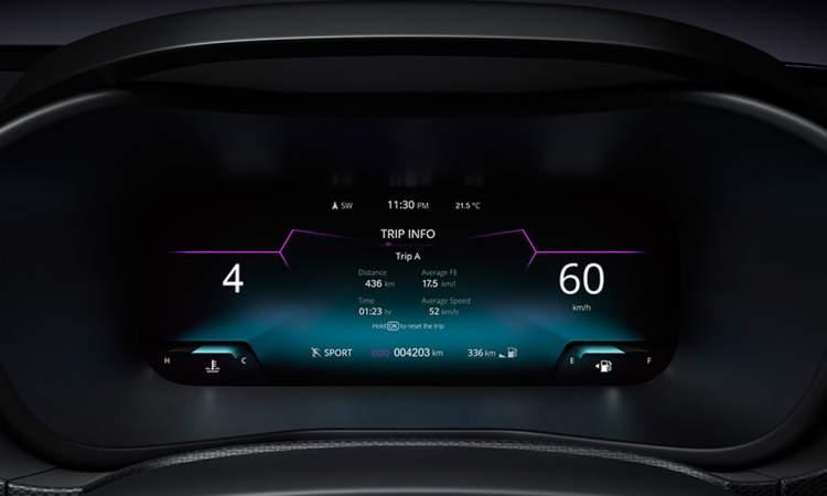 2023 Tata Nexon Digital Instrument Cluster