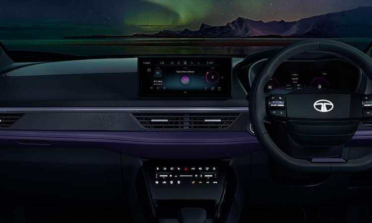 2023 Tata Nexon Three Tone Dashboard With Leather Mid Pad
