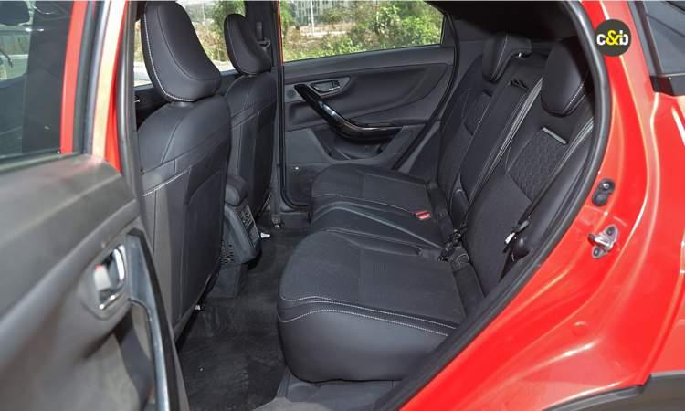 Tata Nexon Rear Seats