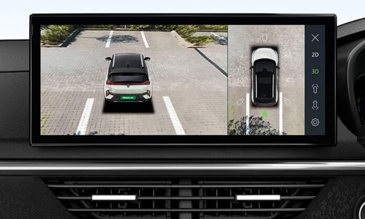 Tata nexon ev 360 view camera