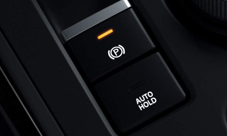 Tata nexon ev electric parking brake