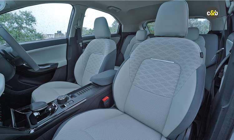 Tata Nexon Ev Front Seats