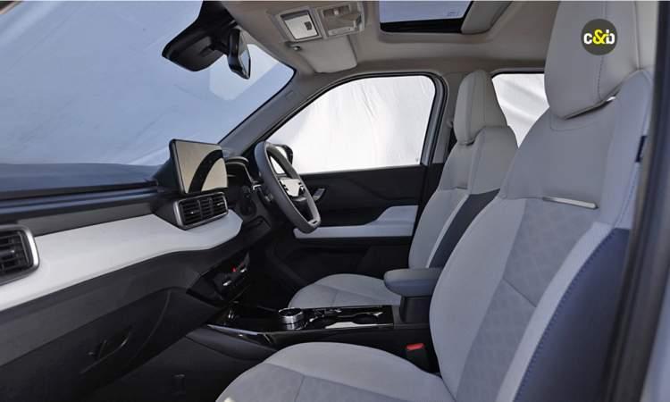 Tata Punch Ev Front Seat