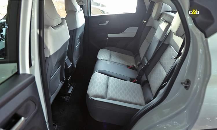 Tata Punch Ev Rear Seats