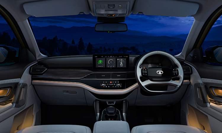Tata safari New Wood Finish Dashboard