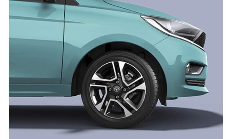 Tata Tiago Diamond Cut Dualtone Alloywheels