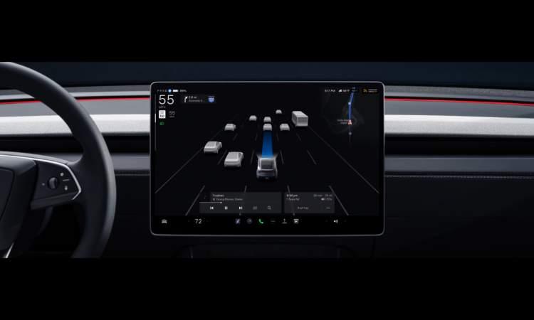Model Y 2 Autonomous Travel Desktop