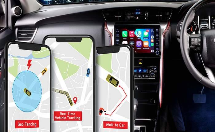 2021 Toyota Fortuner Connected Car Techology