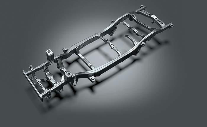 2021 Toyota Fortuner Tough Body On Frame Chassis