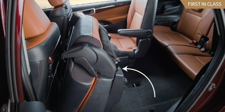 One Touch Tumble Second Row Seat