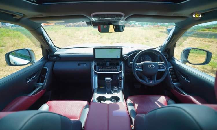 2025 Toyota Land Cruiser 300 Gr Sport Dashboard