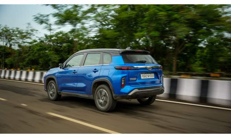 Toyata Urban Cruiser Hyryder Rideview 4