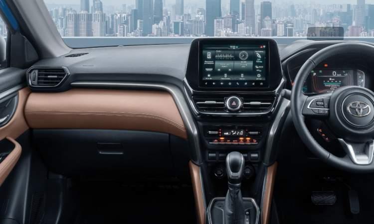 Toyota Urban Cruiser Hyryder Dashboard