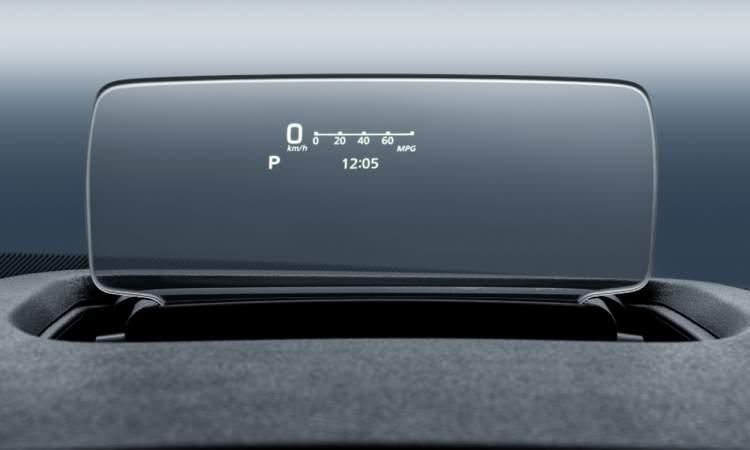 Toyota Urban Cruiser Hyryder Head Up Display