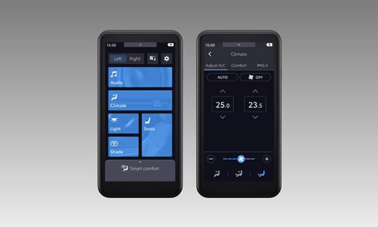 Detachable Power Control device (2nd row occupants)