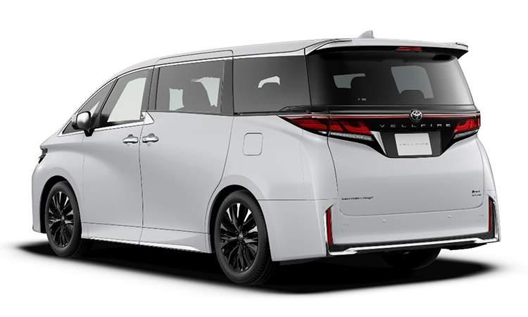 Toyota vellfire rearview