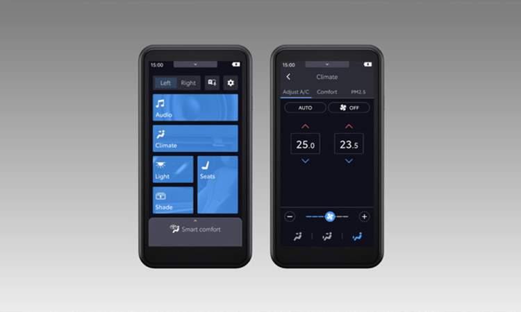 Toyota vellfire connected Tech App