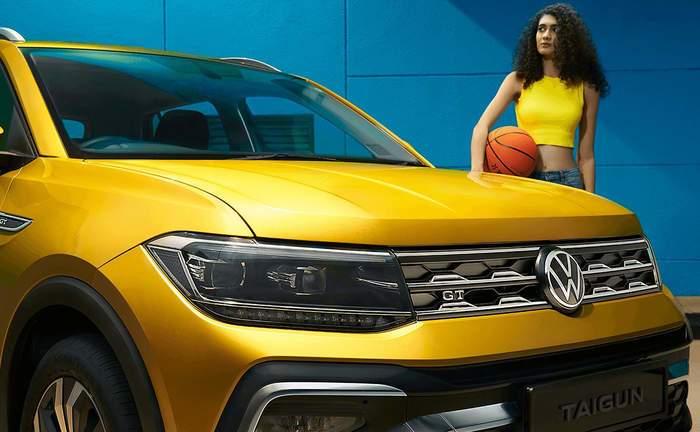 Volkswagen Taigun Muscular Elevated Bonnet