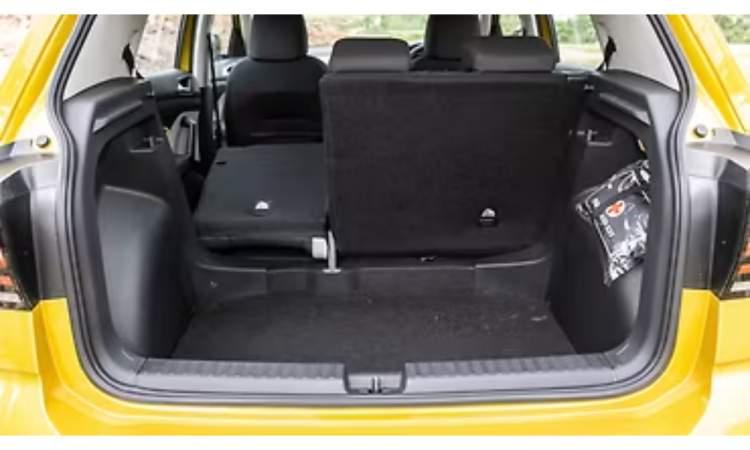 Volkswagen Taigun Interior Bootspace Rear Split Seat Folded