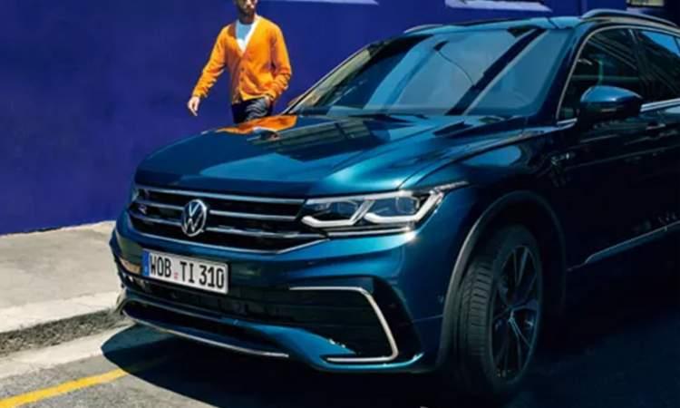 Volkswagen tiguan front grille