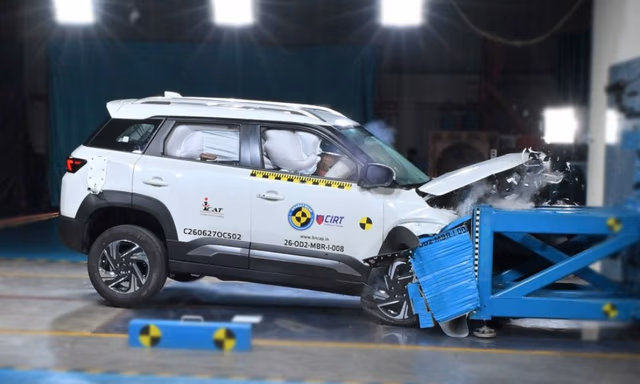 2026 Maruti Suzuki Brezza Bags 5 Stars In Bharat NCAP Crash Tests 2026 Maruti Suzuki Brezza Bags 5 Stars In Bharat NCAP Crash Tests