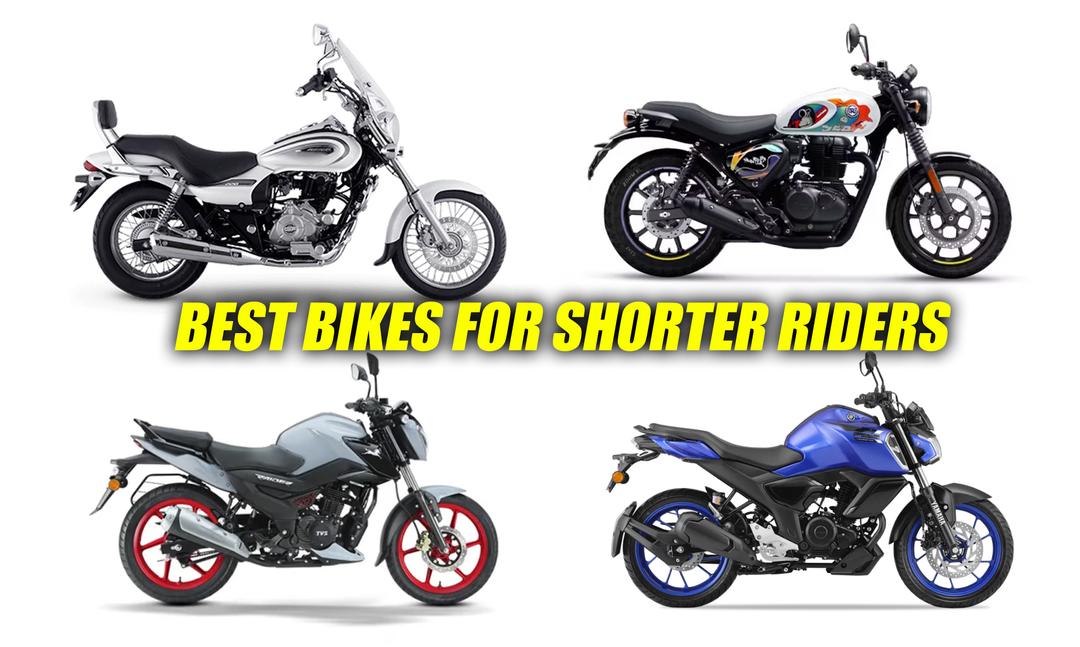 Best Bikes For Short Riders in India अगर आप ऐसी सबसे आसान बाइक्स ढूंढ रहे हैं जिन्हें कम हाइट वाले राइडर्स आसानी से संभाल सकें, तो यहां हमारी चुनिंदा बाइक्स की लिस्ट दी गई है,