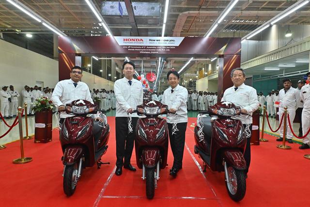 होंडा मोटरसाइकिल एंड स्कूटर इंडिया ने गुजरात में अपने विठ्ठलपुर प्लांट में नई असेंबली लाइन जोड़ी