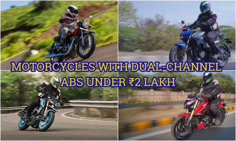 Motorcycles with Dual-Channel ABS Under Rs. 2 Lakh: Hero Xtreme 125R, Bajaj Pulsar N160, Yamaha R15 V4 & More भारत में रु.2.00 लाख से कम कीमत वाले कई मोटरसाइकिलों में डुअल-चैनल ABS होता है, जो अचानक परिस्थितियों को संभालने में मदद करता है.