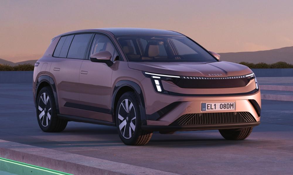 Skoda Peaq Electric SUV Revealed: Skoda’s Largest SUV Seats 7, Offers 640 km Range पीक लगभग 4.9 मीटर लंबा है और इसे पांच और सात सीट वाले वेरिएंट में, साथ ही रियर और ऑल-व्हील ड्राइव ऑप्शन के साथ पेश किया गया है.