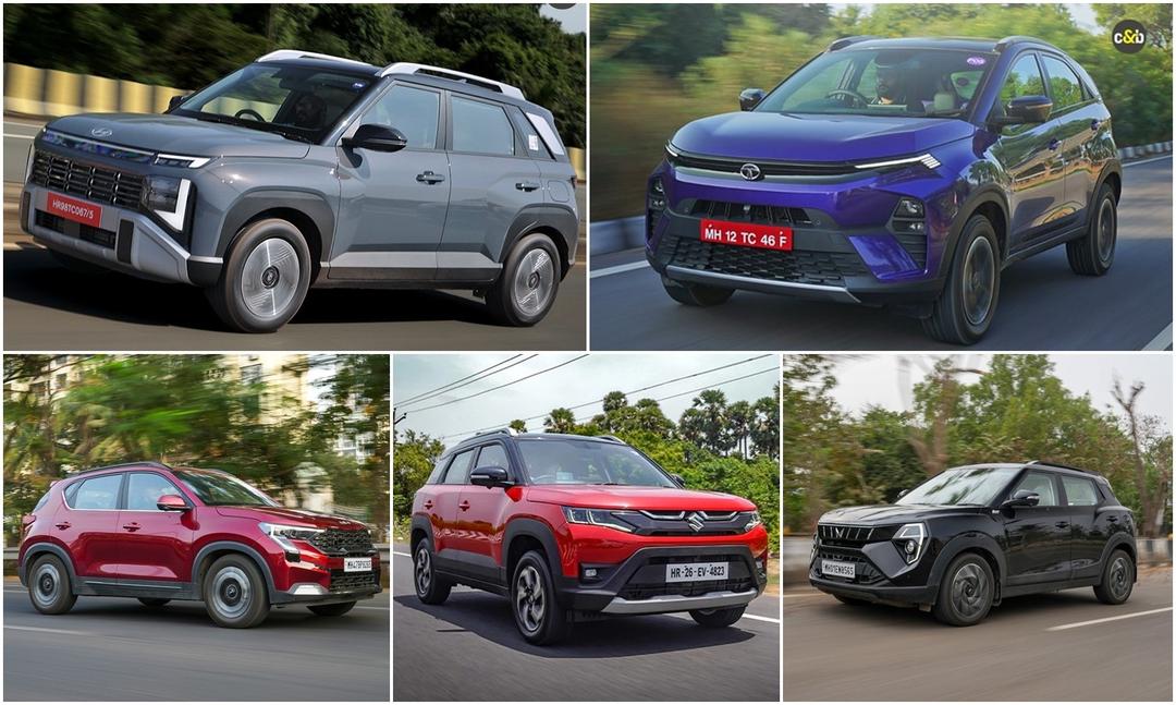 Hyundai Venue vs Tata Nexon vs Mahindra XUV 3XO vs Maruti Brezza vs Kia Sonet: Subcompact SUV Comparison यहाँ बताया गया है कि कागज़ पर ये पाँच लोकप्रिय SUV एक-दूसरे से कैसे तुलना करती हैं.