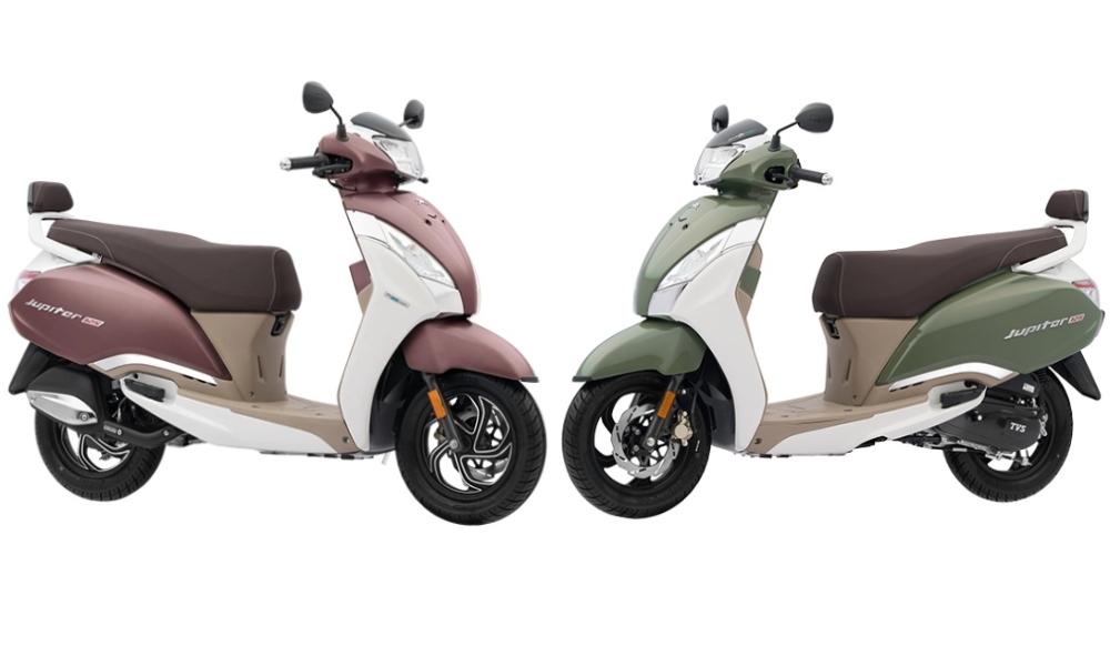 टीवीएस जुपिटर 125 को दो नए रंग मिले टीवीएस जुपिटर 125 को दो नए रंग मिले