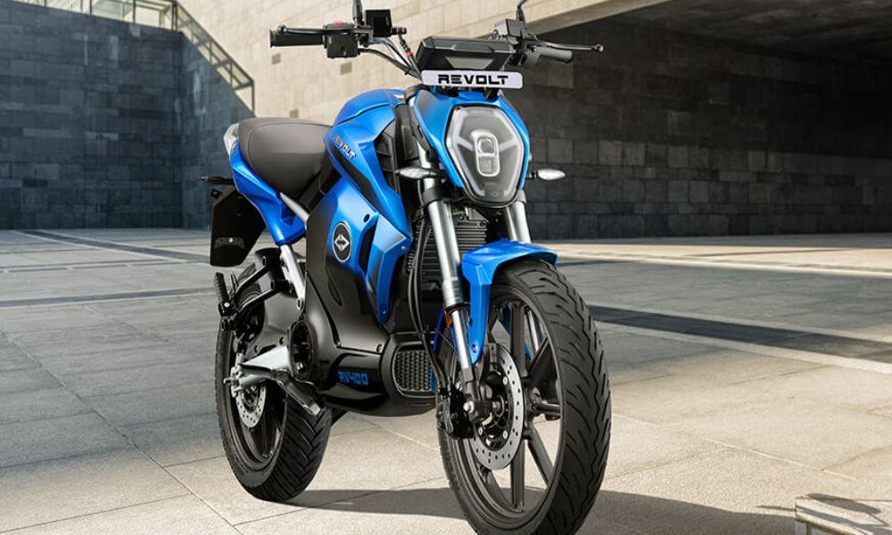Revolt Unveils Cricket Edition RV400 with India Blue Theme Revolt Unveils Cricket Edition RV400 with India Blue Theme