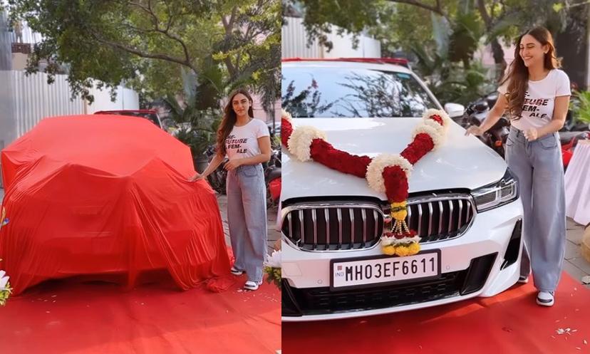 टीवी अदाकारा क्रिस्टल डिसूजा ने धनतेरस के मौके पर खरीदी बीएमडब्ल्यू 6 सीरीज़ टीवी अदाकारा क्रिस्टल डिसूजा ने धनतेरस के मौके पर खरीदी बीएमडब्ल्यू 6 सीरीज़