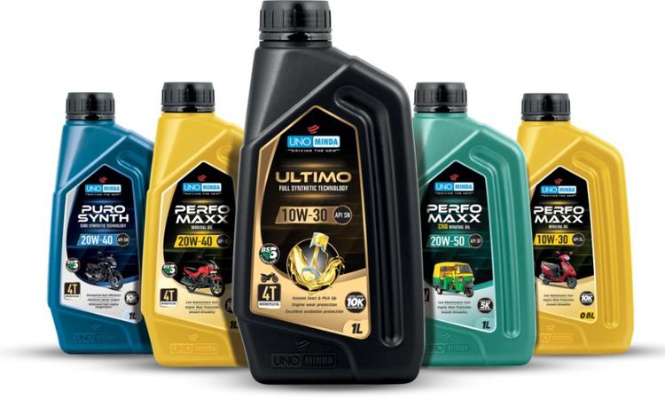 Uno Minda Launches Its BS VI -Compliant Automotive Engine Oils For The Indian 2-Wheeler Market लुब्रिकेंट्स को तीन अलग-अलग ग्रेड- मिनरल, सेमी-सिंथेटिक और फुली सिंथेटिक के तहत लॉन्च किया गया है.
