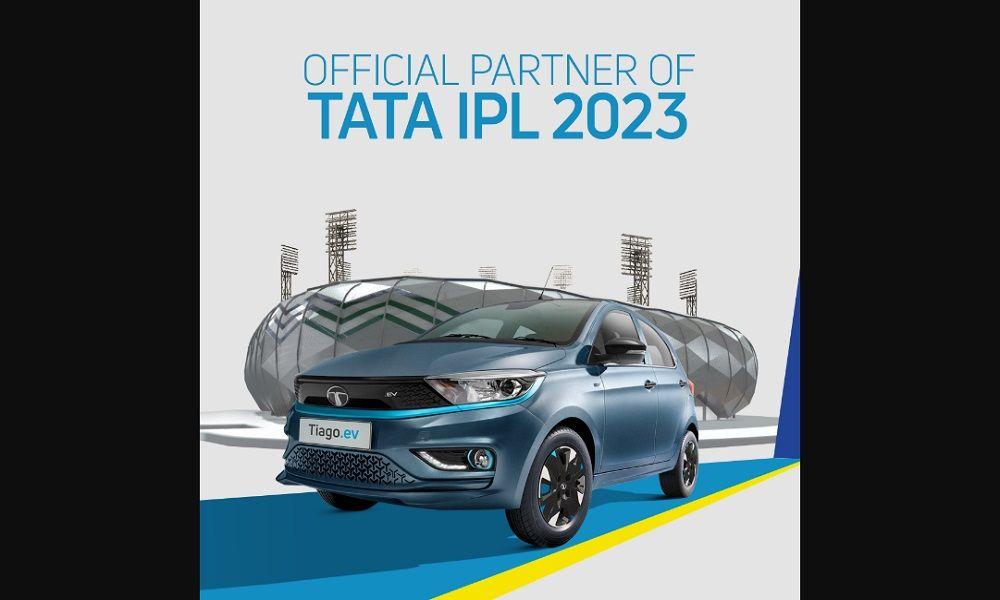 IPL 2023 की आधिकारिक साझेदार बनी टाटा टियागो ईवी टाटा मोटर्स 2018 से इंडियन प्रीमियर लीग के साथ जुड़ी हुई है.