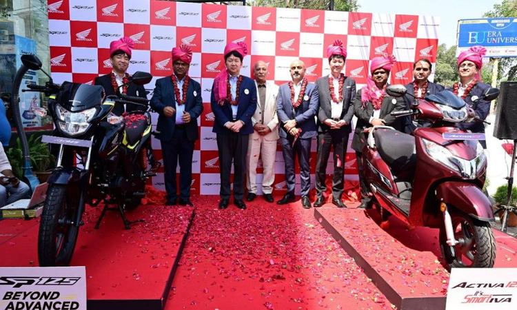 Honda Activa 125 And 2023 SP 125 Launched In Uttar Pradesh बदली हुई 2023 एक्टिवा 125 और 2023 SP 125 अब उत्तर प्रदेश में बिक्री पर हैं.